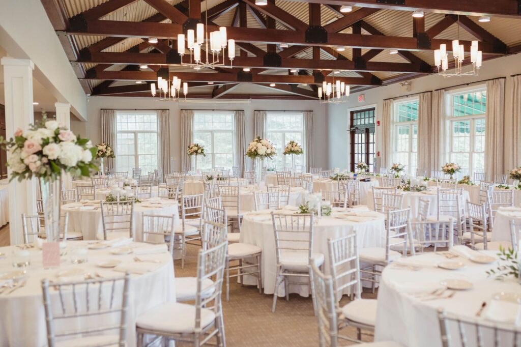 white wedding decorations