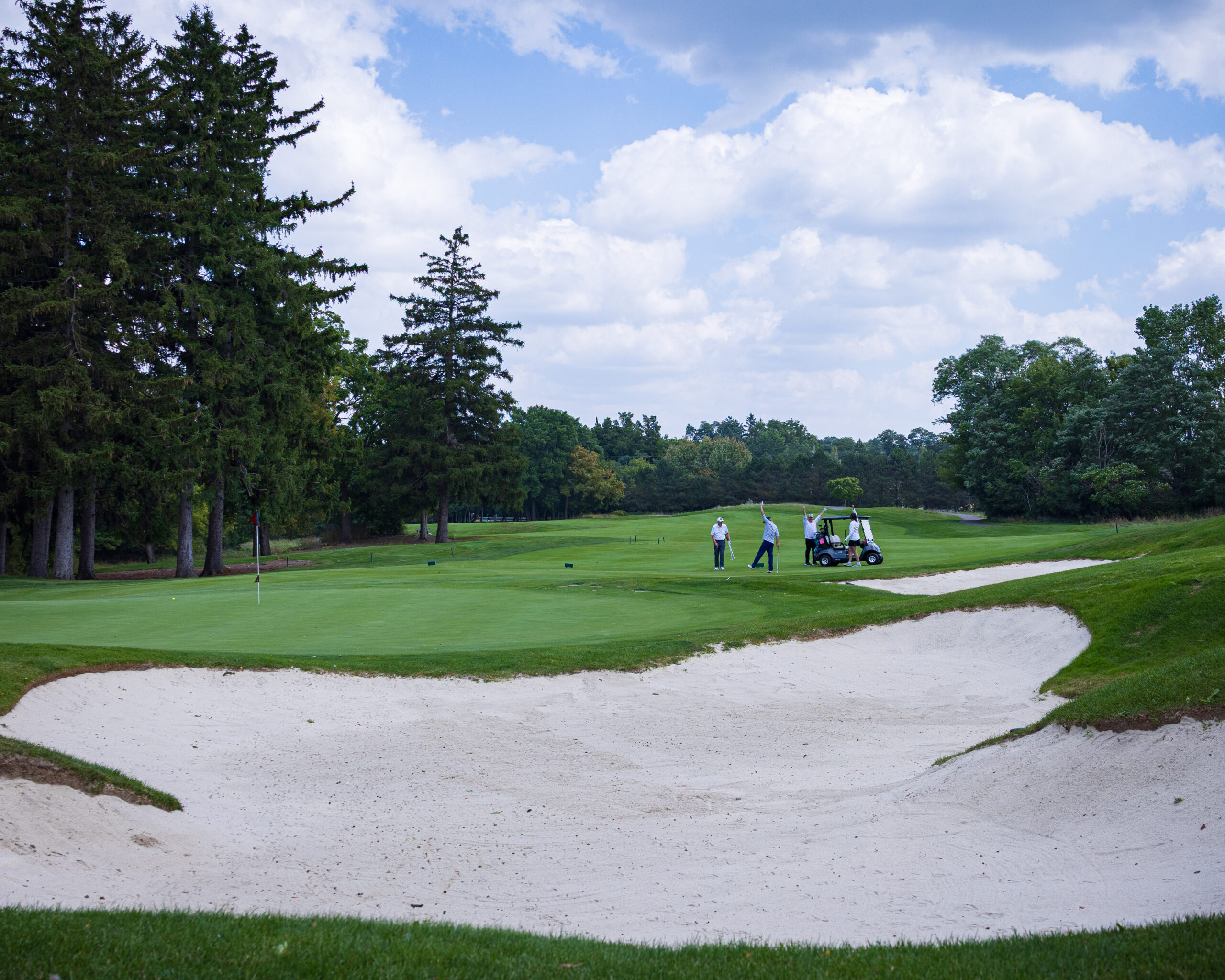 The course at Northville Hills Golf Club